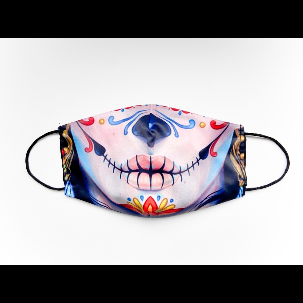 Sugar Skull/Dia de los Muertos Face Mask Washable